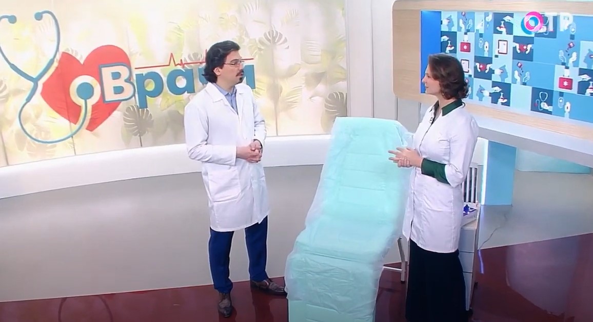 Врач-дерматовенеролог А.В. Девятова в программе «Врачи» на канале «ОТР»