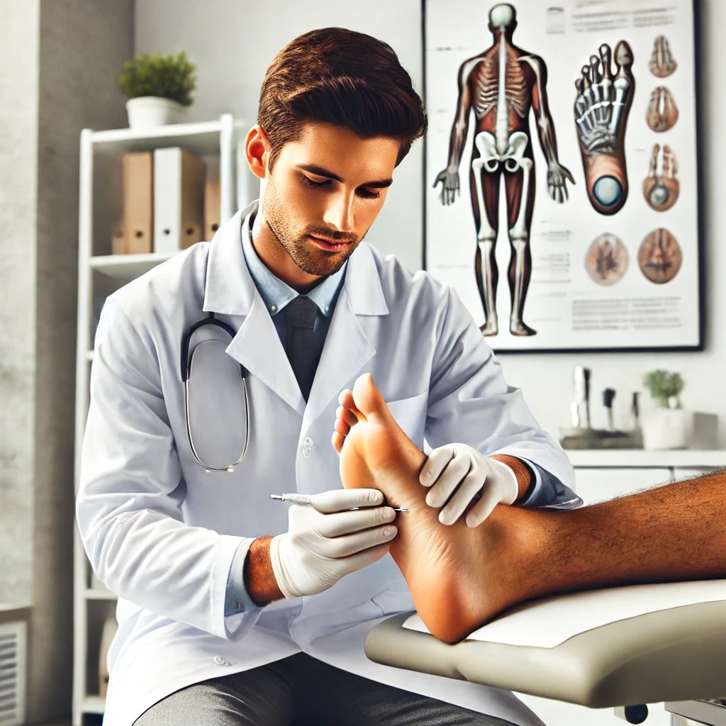 Прием подиатра